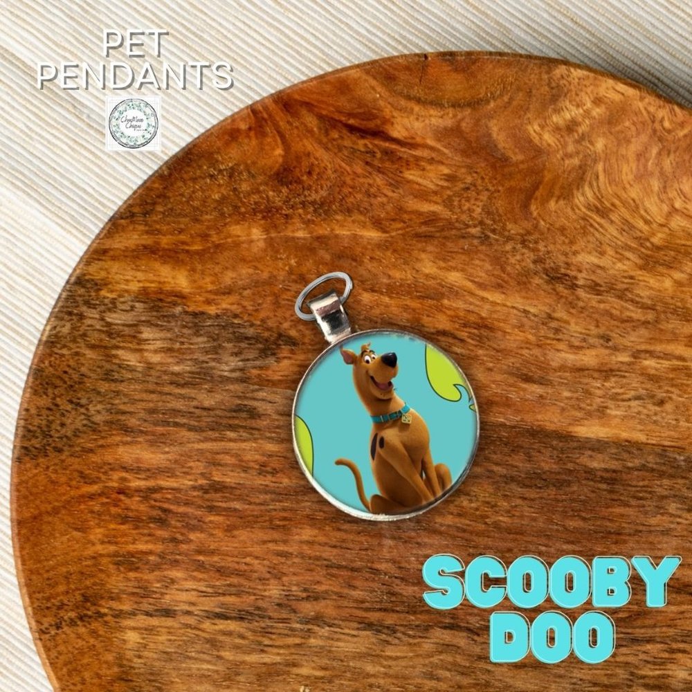 Scooby Doo-Pet Tag "Scooby", Tag accessory for pet collar
